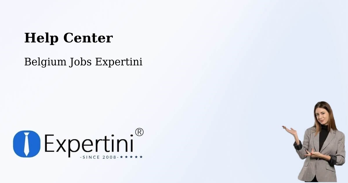 Help Center – Tournai - Belgium Jobs Expertini